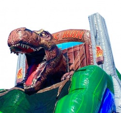 jurassic20rush20dino20rental20tulsa20oklahoma 744459295 24ft Jurassic Rush Water Slide w/ Slip n Slide