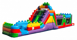 47ft MegaBlocks Water Obstacle Course